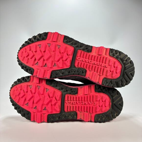 Brooks Cascadia 11 GTX Gray Pink Trail Running Shoes 1202221B081 Women's Size 8 - Picture 8 of 10